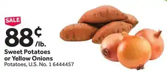Stop&Shop Sweet Potatoes or Yellow Onions offer