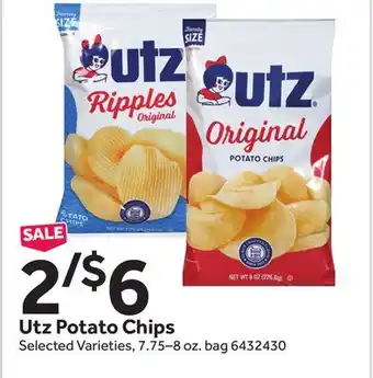 Stop&Shop Utz Potato Chips offer