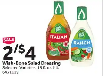 Stop&Shop Wish-Bone Salad Dressing offer