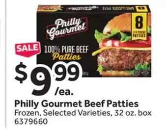 Stop&Shop Philly Gourmet Beef Patties offer