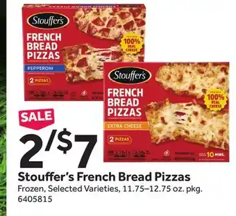 Stop&Shop Stouffer's French Bread Pizzas offer