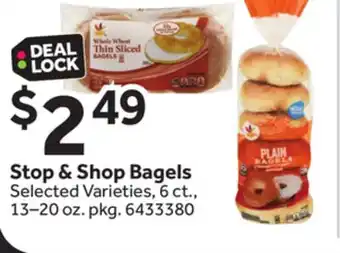 Stop&Shop Stop & Shop Bagels offer