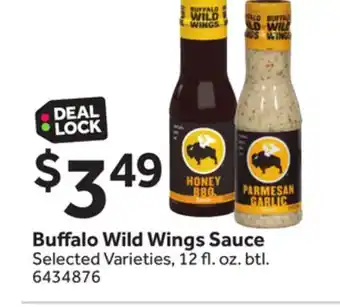 Stop&Shop Buffalo Wild Wings Sauce offer