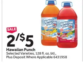 Stop&Shop Hawaiian Punch offer