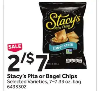 Stop&Shop Stacy's Pita or Bagel Chips offer