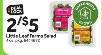 Stop&Shop Little Leaf Farms Salad offer