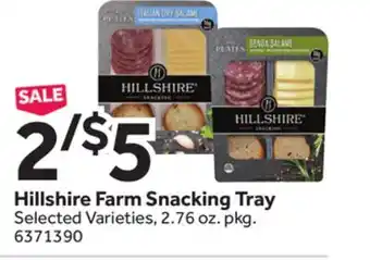 Stop&Shop Hillshire Farm Snacking Tray offer