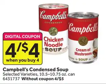 Stop&Shop Campbell's Condensed Soup offer