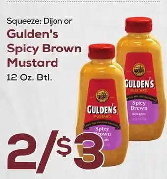 DeCicco & Sons Gulden's Spicy Brown Mustard offer