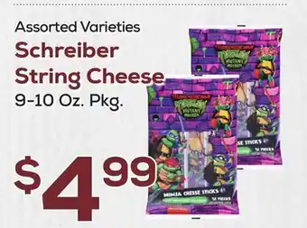DeCicco & Sons Schreiber String Cheese offer