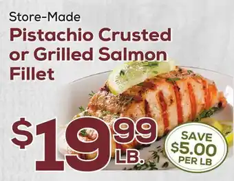 DeCicco & Sons Pistachio Crusted or Grilled Salmon Fillet offer