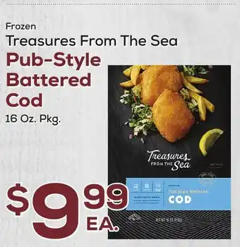 DeCicco & Sons Treasures From The Sea Pub-Style Battered Cod offer