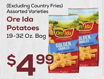 DeCicco & Sons Ore Ida Potatoes offer