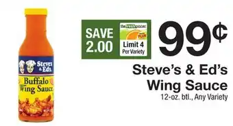 The Fresh Grocer Wing Sauce offer