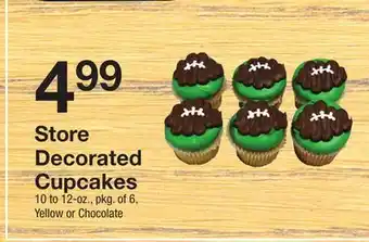 The Fresh Grocer Store Decorated Cupcakes offer
