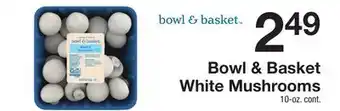 The Fresh Grocer White Mushrooms offer
