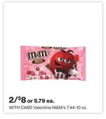 CVS Valentine M & M' s 7.44-10 oz offer