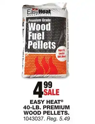 Blain's Farm & Fleet EASY HEAT 40-LB. PREMIUM WOOD PELLETS offer