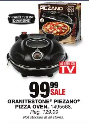 Blain's Farm & Fleet GRANITESTONE PIEZANO PIZZA OVEN offer