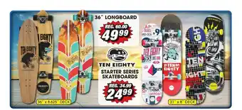 Big 5 Starter Series Skateboards offer