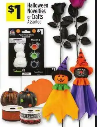 Dollar General Halloween Novelties Or Crafts offer