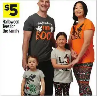 Dollar General Halloween Tees For The Family offer