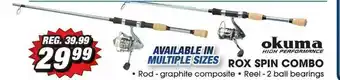 Big 5 Okuma High Performance Rox Spin Combo Rod - Graphite Composite offer