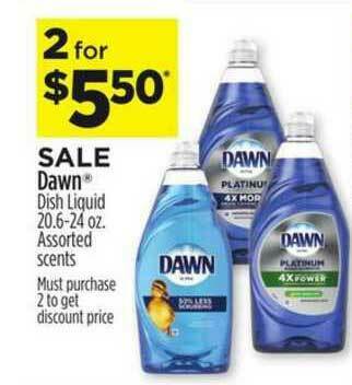 Dollar General Dawn® Dish Liquid offer