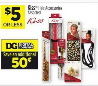 Dollar General Kiss® Hair Accessories Assorted offer