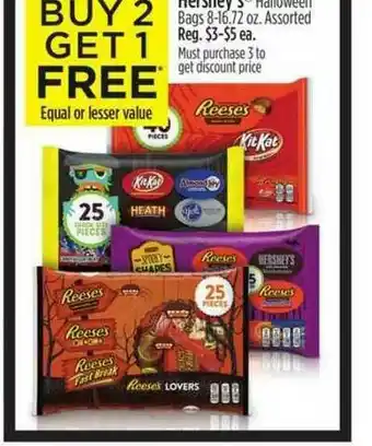 Dollar General Hersheys'® Halloween Bags offer