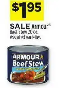 Dollar General Armour® Beef Stew 20 Oz. offer