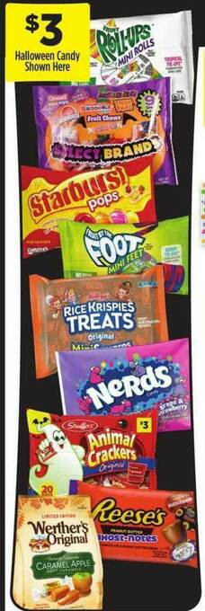 Dollar General Halloween Candy offer