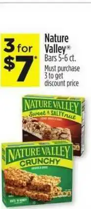 Dollar General Nature Valley® Bars 5-6 Ct. offer