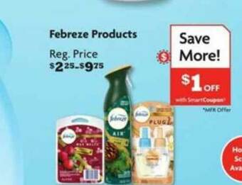 Family Dollar Febreze Products offer