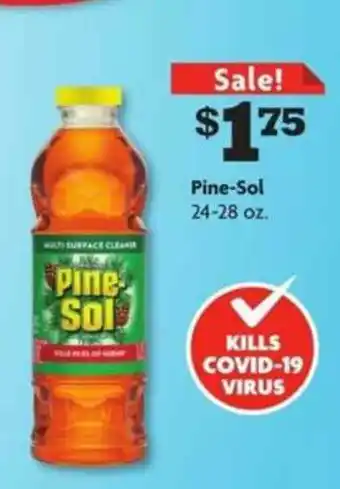 Family Dollar Pine-Sol 24-28 Oz. offer