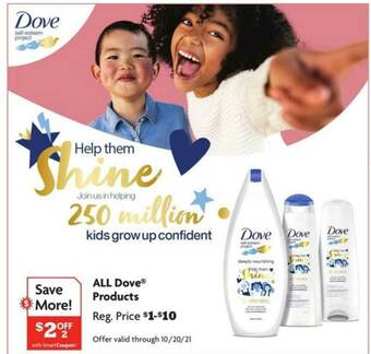 Family Dollar All Dove® Products offer