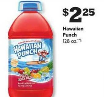 Family Dollar Hawaiian Punch offer