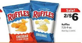 Family Dollar Ruffles offer