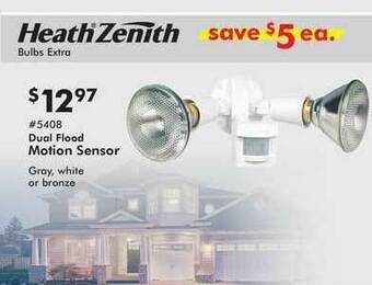 Dual Flood Motion Sensor