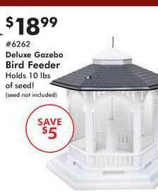 Valu Home Centers Deluxe Gazebo Bird Feeder offer