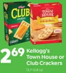 Save a Lot Kellog's Town House Or Club Crackers offer