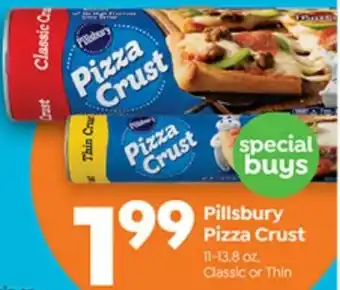 Save a Lot Pillsbury Pizza Crust 11-13.8 oz offer