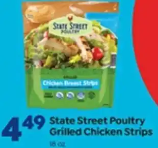 Save a Lot State Street Poultry Grilled Chicken Strips 18 oz offer