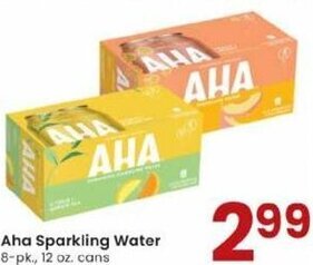 Albertsons Aha Sparkling Water offer