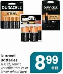 Albertsons Duracell Batteries offer