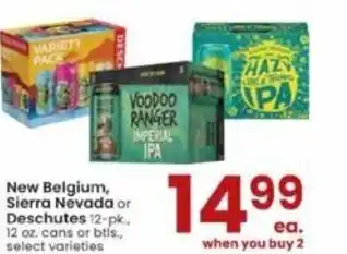 Albertsons New Belgium, Sierra Nevada Or Deschutes offer