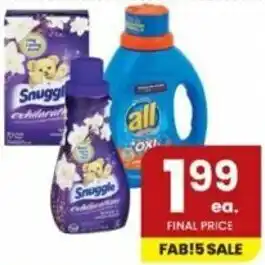 Albertsons Snuggle, All offer