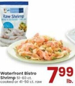 Albertsons Waterfront Bistro Shrimp offer