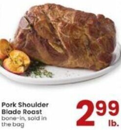 Albertsons Pork Shoulder Blade Roast offer