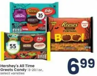 Albertsons Hershey's All Time Great Candy offer